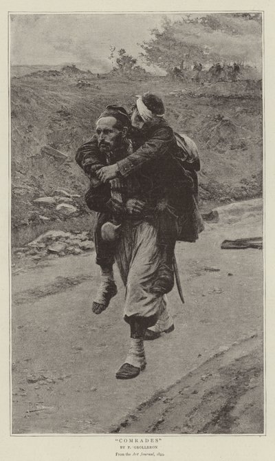 Comrades by Paul Louis Narcisse Grolleron